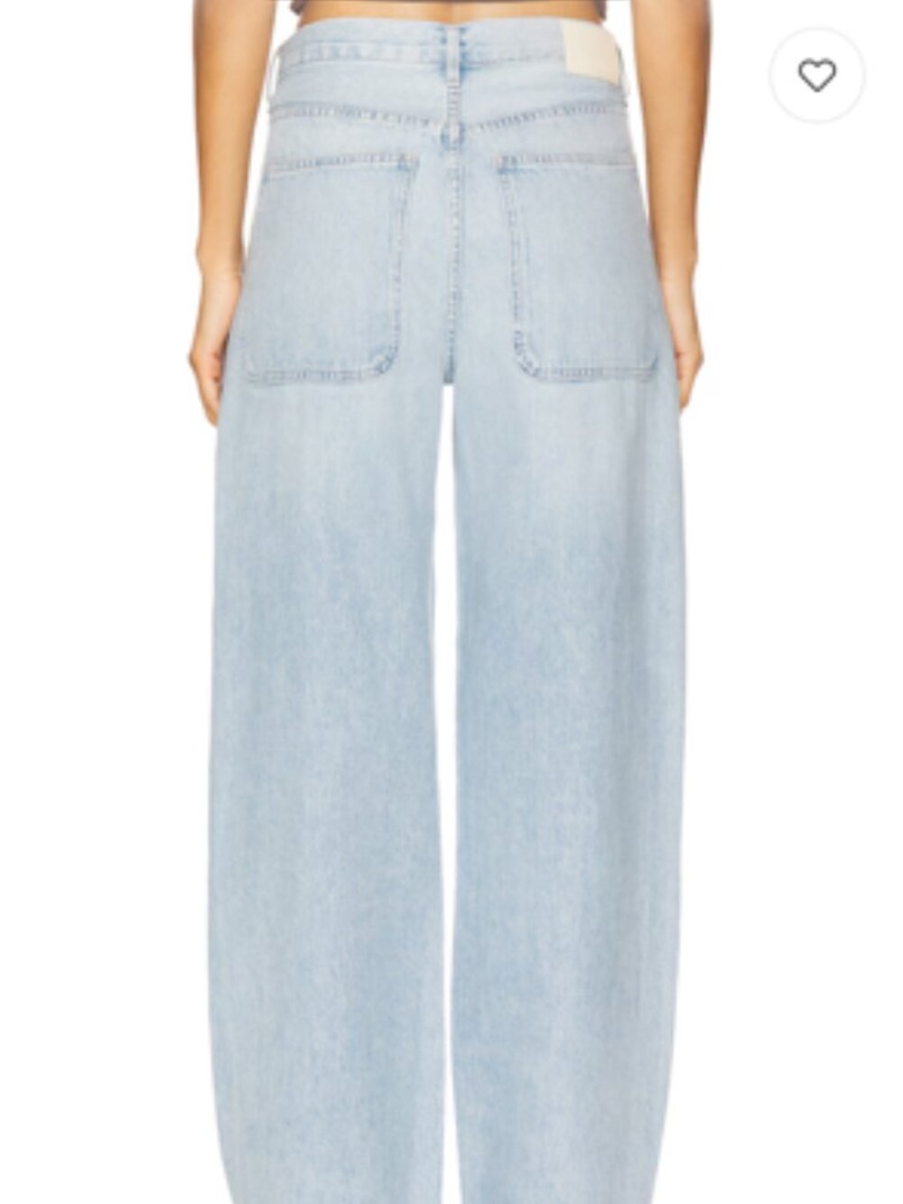 Citizens of Humanity Ayla Cargo jeans in Cloud Nine, Size 27 - Picture 3 of 7
